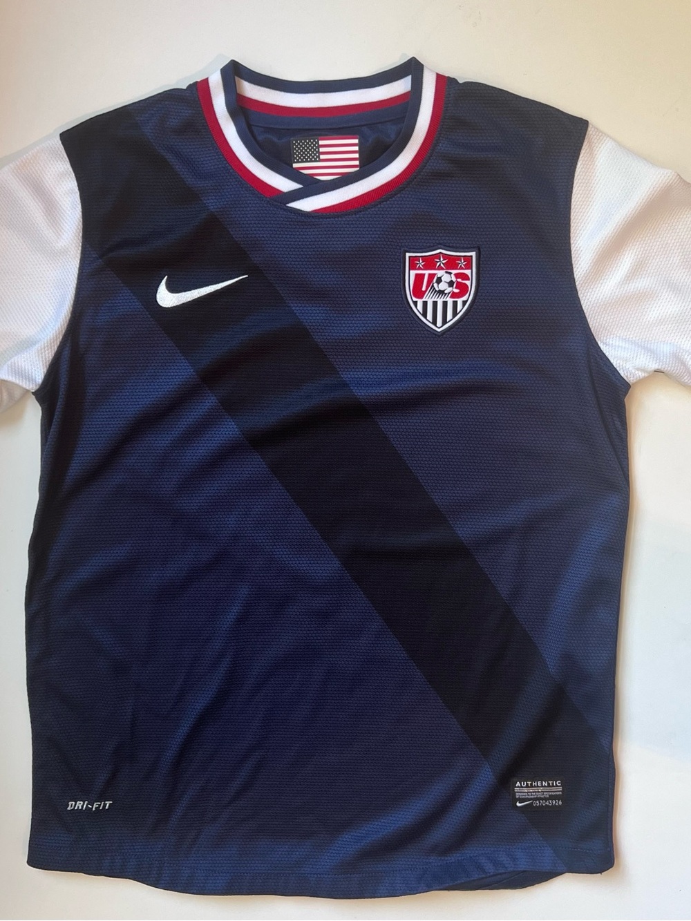 VTG Nike USMNT Team USA 2012/2013 Soccer Jersey Youth Medium